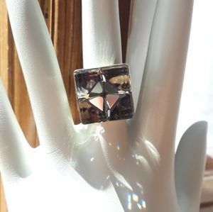 VSA DESIGNS Pandora diamond Medusa Ring sz7